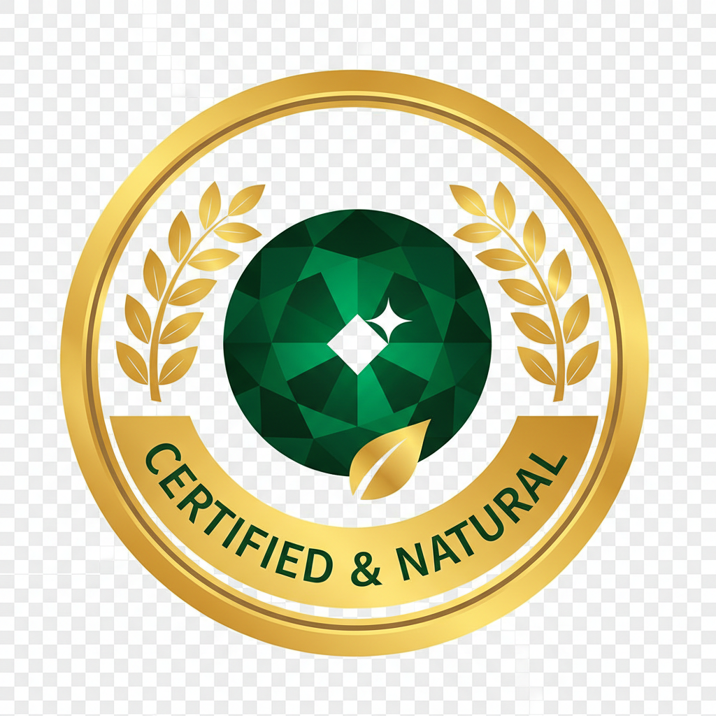 Certified & Natural Trust Badge